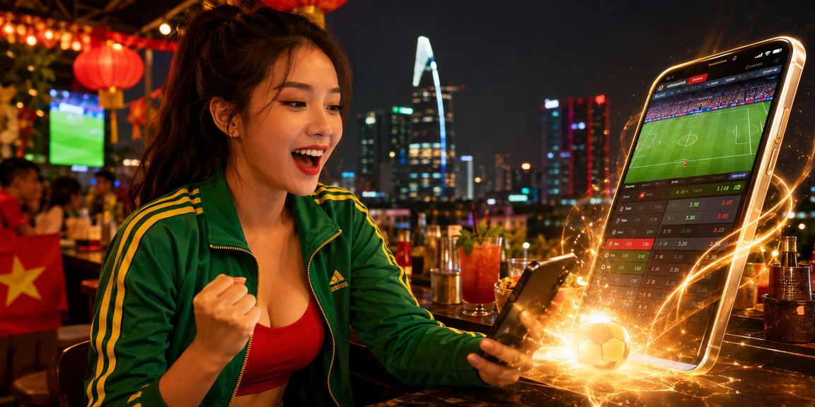 Người hâm mộ thể thao Việt Nam theo dõi kèo bóng đá và esports